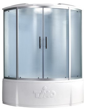 Timo Standart Т-6655 Silver F душевая кабина (150*150*220), шт