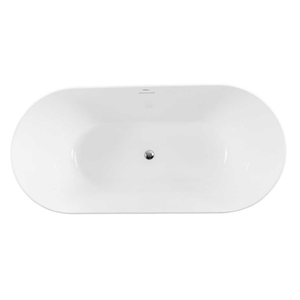 Акриловая ванна BELBAGNO BB413-1500-800