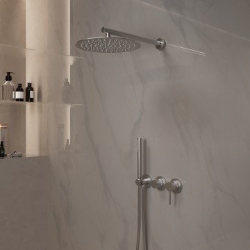 Душевой комплект Грув (Groove) VSFW-4G01BN встраиваемый, 2 режима, 30см верх душ, брашированный никель