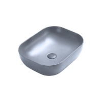 Раковина керамическая Vincea VBS-101MO, 505*405*140, накладная, цвет океан матовый