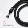 Смеситель Raglo настенный с гигиеническим душем R51.51.06 Черный