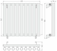 Кумир-0 500х610 9 секций