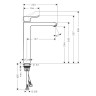 Смеситель для раковин Hansgrohe Metris хром (31184000)