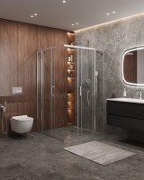 Душевой уголок CEZARES MOLVENO-AH-22-110/100-C-Cr-IV