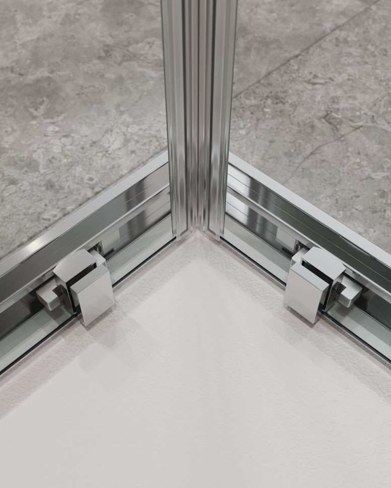 Душевой уголок CEZARES MOLVENO-AH-22-110/100-C-Cr-IV