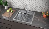 Мойка нерж. сталь KRONER-STEP 51, PM345151-BS, брашированная сталь, 510х510мм, Paulmark