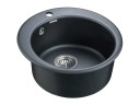 Мойка GELEGEN 50, IT-GRANIT, PM404800-BLM, черный металлик, D475 мм, Paulmark