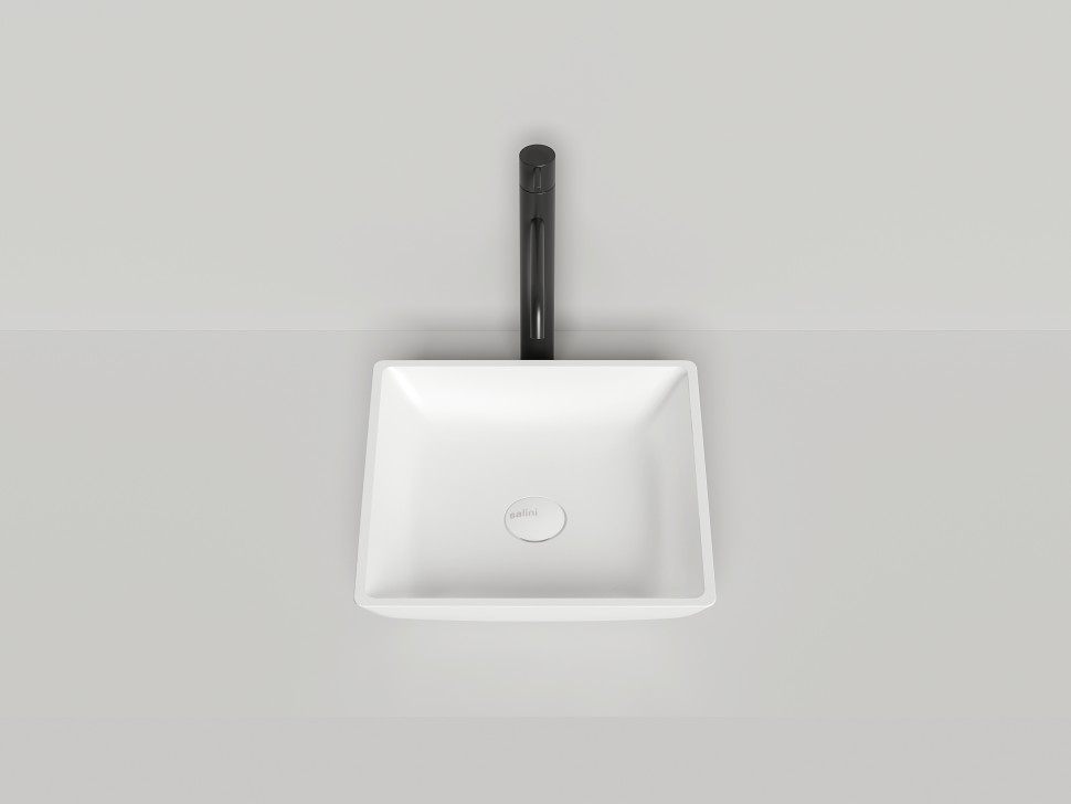 Раковина накладная CALLISTA 04 380х380х85 S-Sense Глянцевое