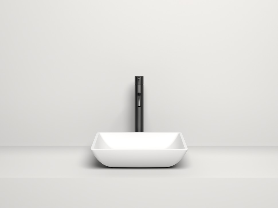 Раковина накладная CALLISTA 04 380х380х85 S-Sense Глянцевое