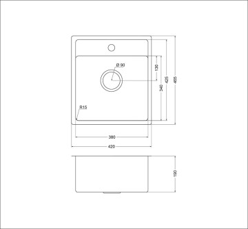 Мойка Oulin OL-FUR112