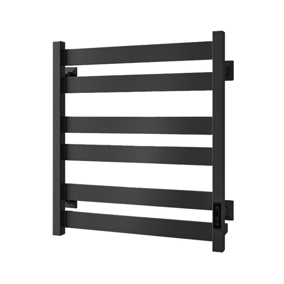 Полотенцесушитель электрический Piatto, 50/60, черный