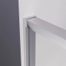 Душевая дверь раздвижная Premium Prato 300 CH-L, 1600х2000, хром, стекло прозрачное