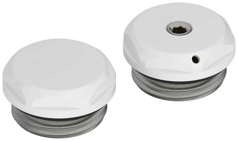 Спускной клапан с заглушкой d 25 мм (G 1/2" НР)