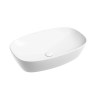 Умывальник чаша накладная овальная (цвет Белый Матовый) Element 600x380x138мм