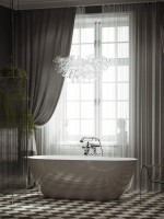 Ванна SANCOS Avocado акриловая отдельностоящая