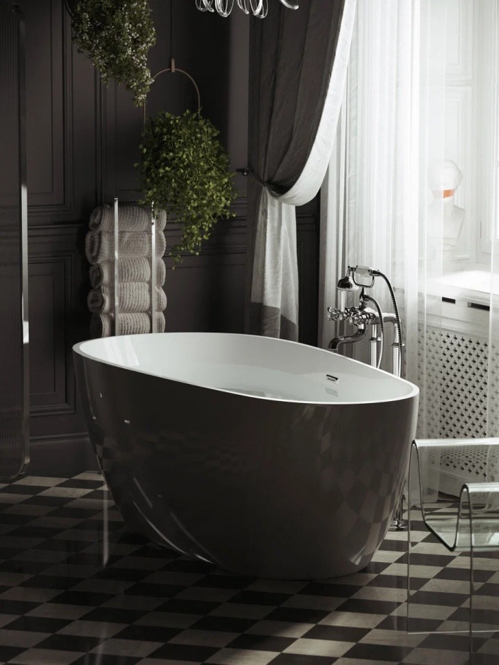 Ванна SANCOS Avocado акриловая отдельностоящая