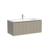 Тумба подвесная SANCOS Code 590х453х400, c одним ящиком оснащенным доводчиками, цвет серо- бежевый , арт. CD60GB
