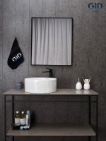 Раковина Gid N9130 51212 накладная белая 41.5x41.5x16.5