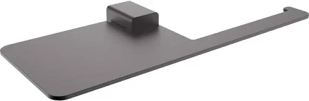 Бумагодержатель с полочкой для телефона Raglo графит