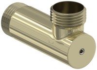 Уголок со спускным клапаном переходной (G 1" НР х G 1" НР)