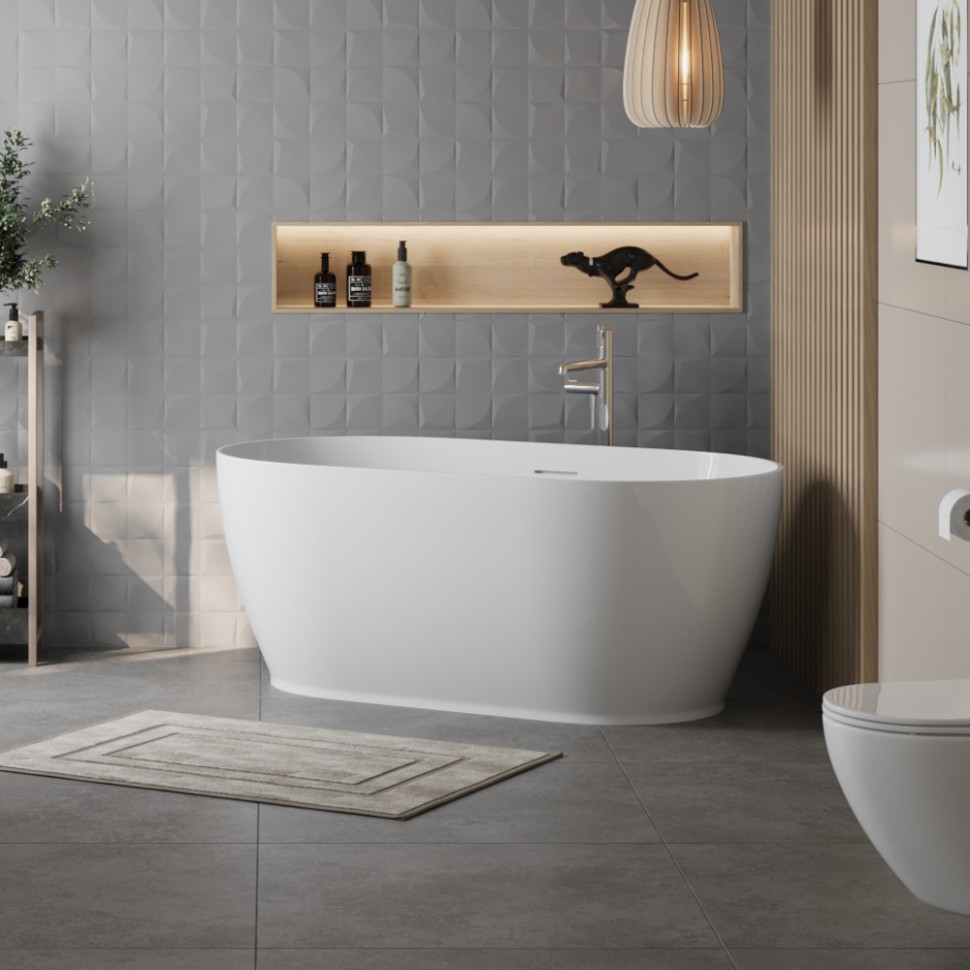 Акриловая ванна BELBAGNO BB413-1700-800