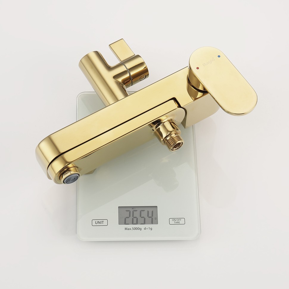 Душевая система Raglo для ванны и душа R50.24.23 Золото