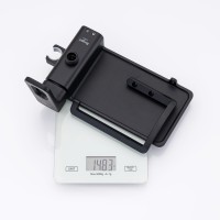 Смеситель Raglo встраиваемый с гигиеническим душем и полкой и бумагодержателем R51.55.06 Черный