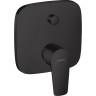 Смеситель для ванн, для душа Hansgrohe Talis E черный (71745670)