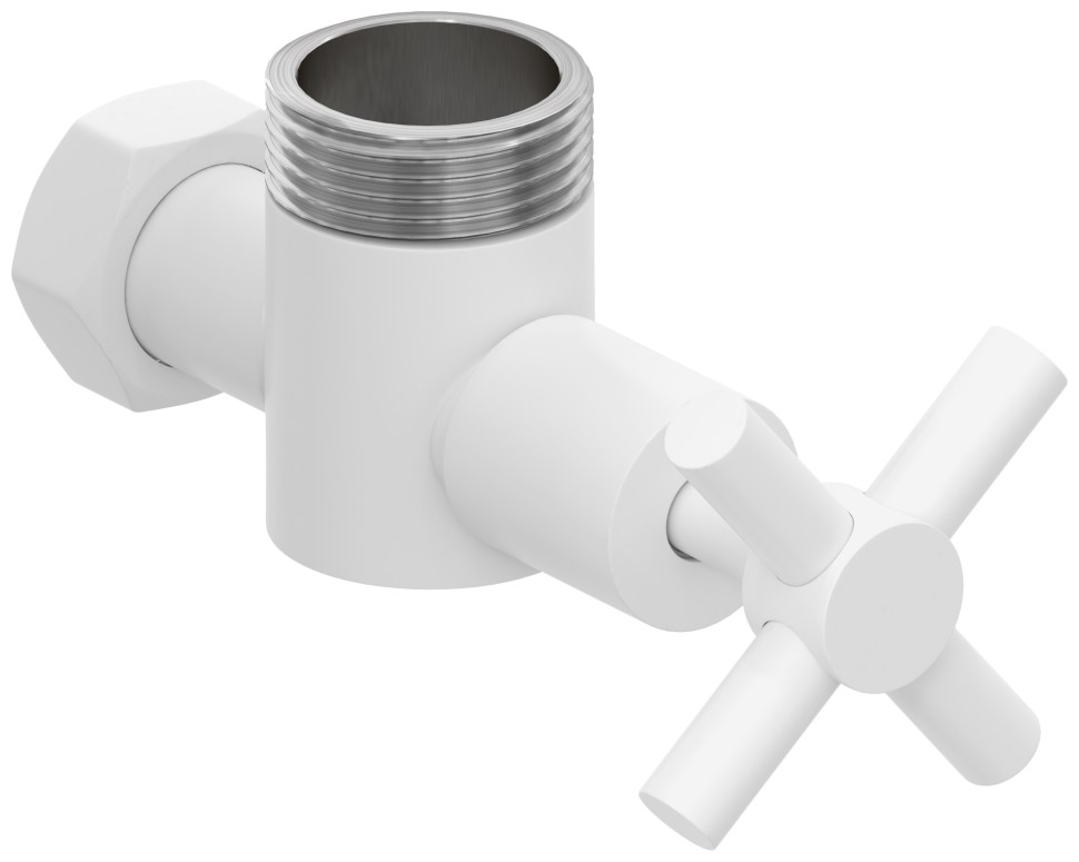 Вентиль угловой крест (G 1" НР х G 3/4" НГ)