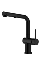 Смеситель Raglo для кухни с выдвижным изливом R86.49.06 Черный