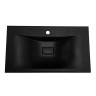 Раковина из искусственного камня BelBagno BB800/450-LV-ART-PR-NERO