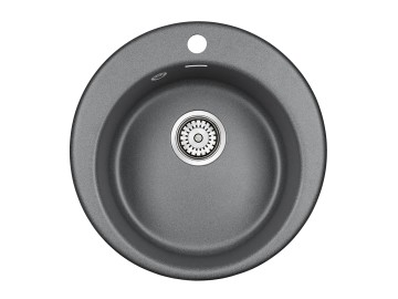 Мойка GELEGEN 50, IT-GRANIT, PM404800-DG, графит, D475 мм, Paulmark