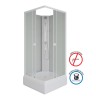 Душевая кабина Niagara Promo P90/26Q/MT/BK (90х90х200) 4 места