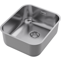 Кухонная мойка Omoikiri Omi 38-U/I-IN нерж. сталь/нержавеющая сталь