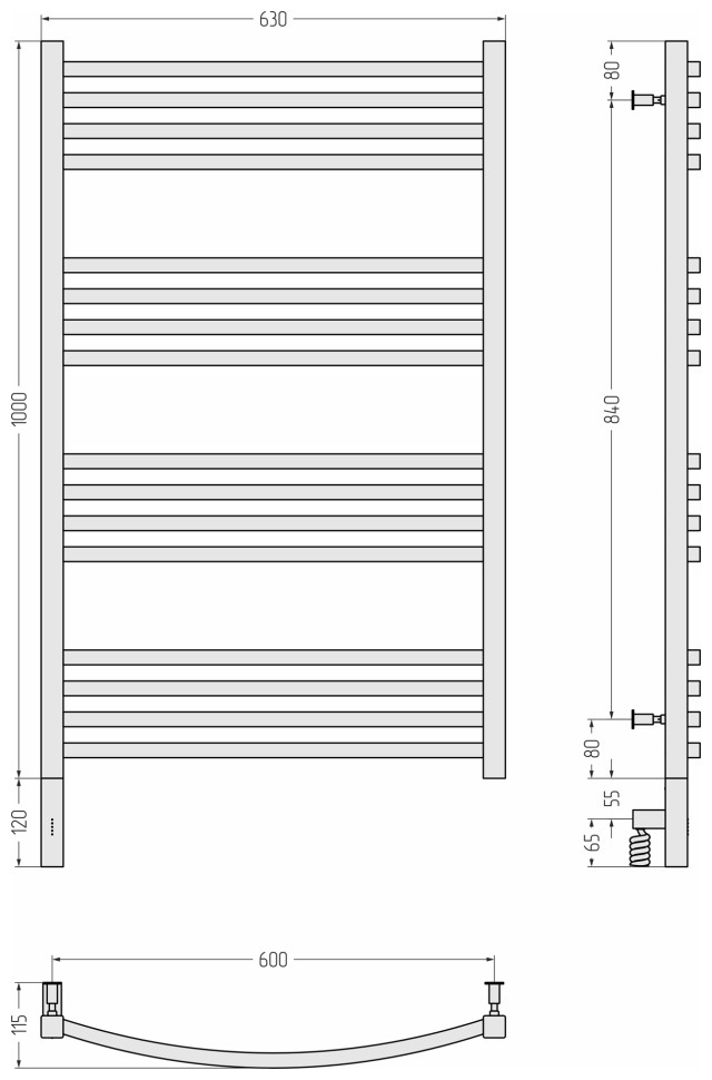 Аркус 3.0 1000х600 МЭМ левый