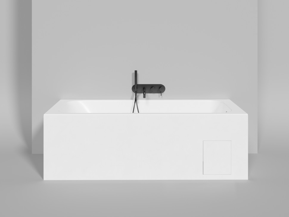 Ванна встраиваемая ORLANDA 180x80 S-Stone Матовое