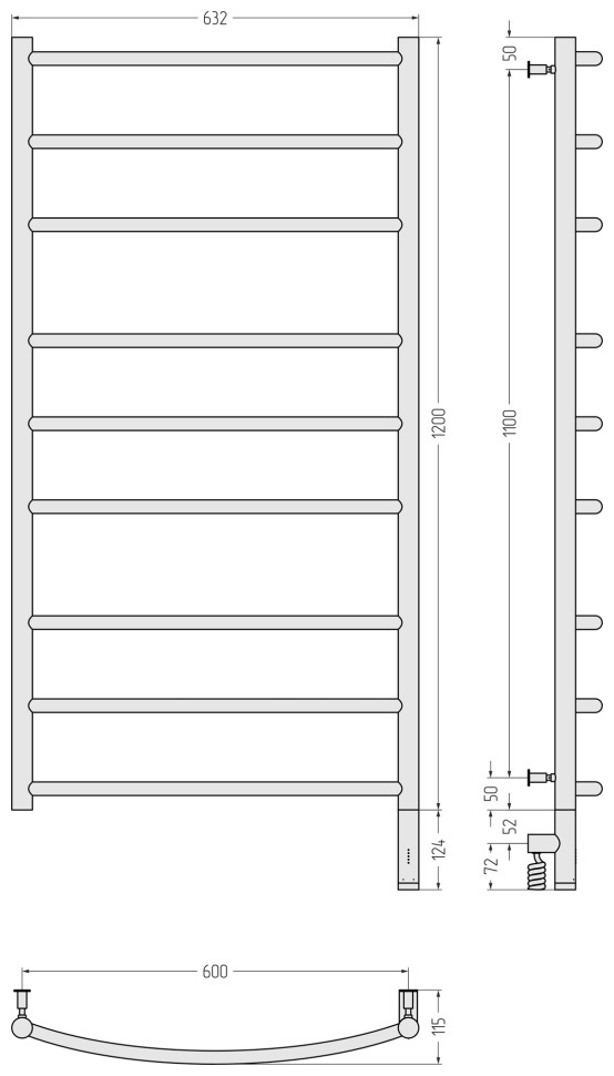 Галант 3.0 1200х600 МЭМ правый