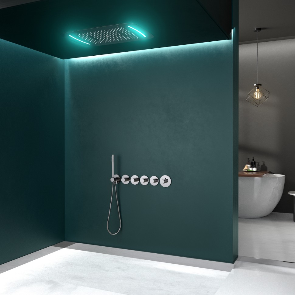 Душевая система встроенная с термостатом Timo Saona SX-2319/00SM хром