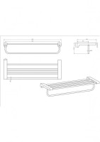 Полотенцедержатель 51010