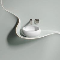 Умывальник чаша накладная круглая Element 360x360x120мм CN6050