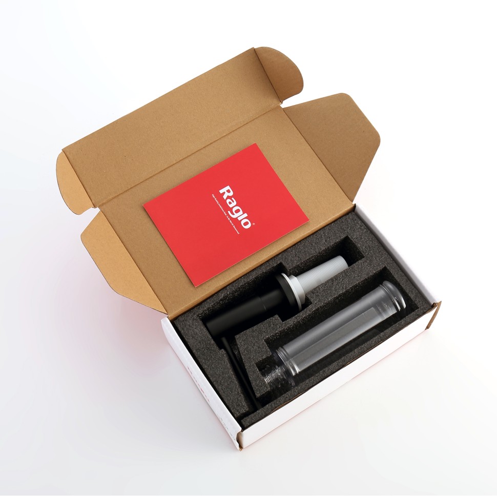 Кухонный диспенсер для моющего средства Raglo черный R720