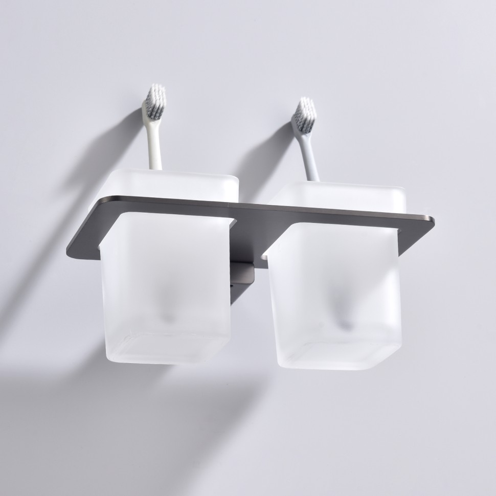 Держатель + 2 Стакана Raglo графит