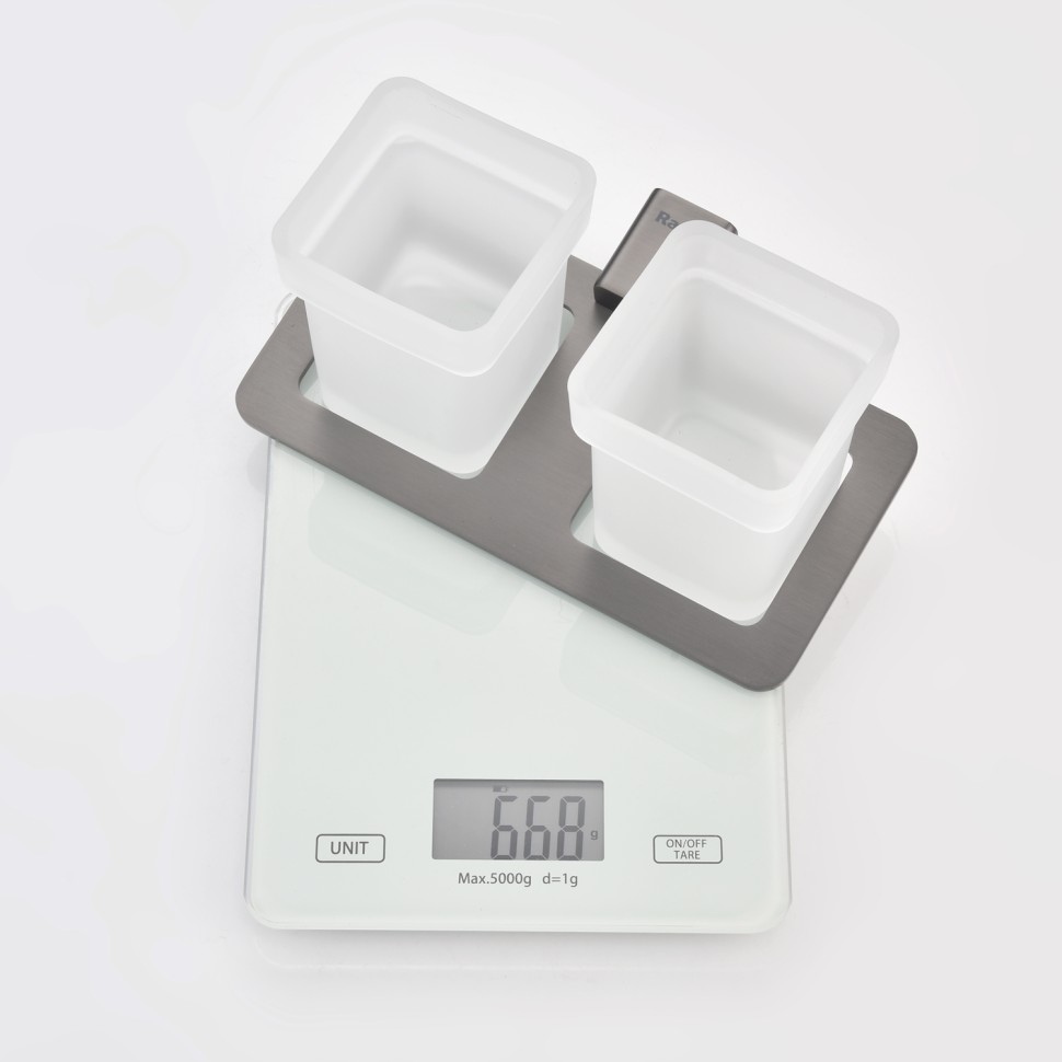 Держатель + 2 Стакана Raglo графит