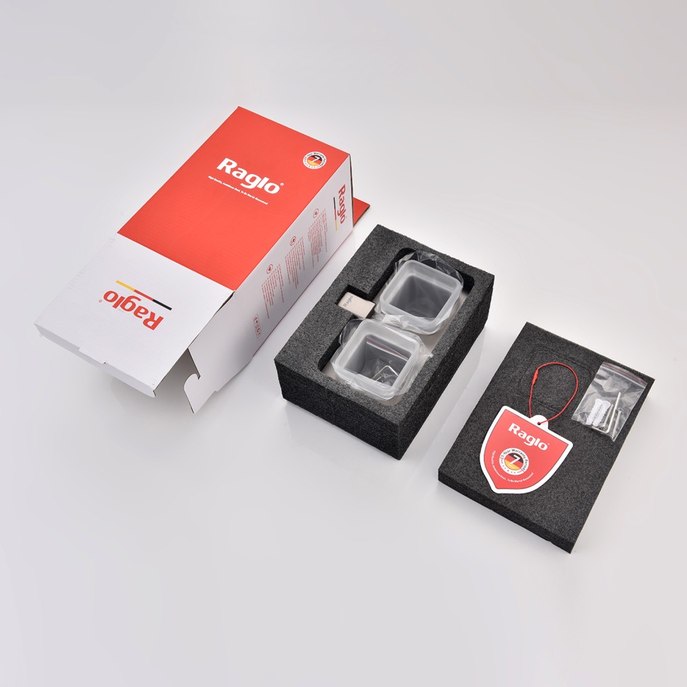 Держатель + 2 Стакана Raglo графит