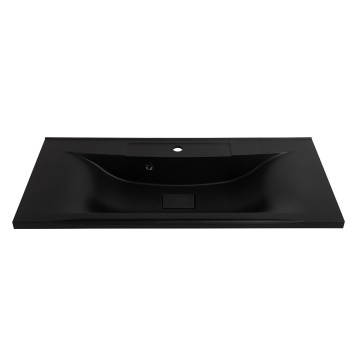 Раковина из искусственного камня BelBagno BB1000/445-LV-ART-PR-NERO