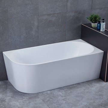 Ванна акриловая Vincea VBT-402-1500R, 1500*750*580, цвет белый, правая, щелевой перелив