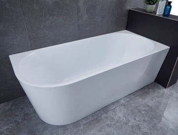 Ванна акриловая Vincea VBT-402-1500R, 1500*750*580, цвет белый, правая, щелевой перелив