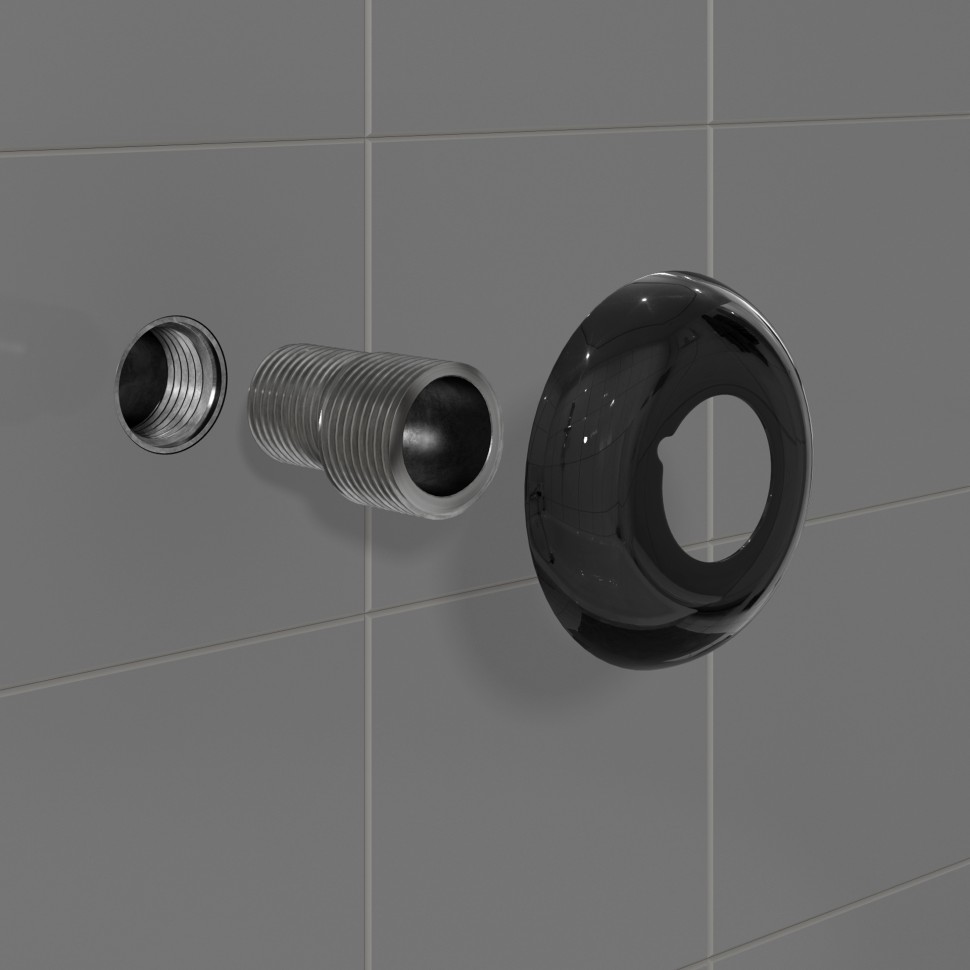 Отражатель d 60 с эксцентриком (G 1/2" НР х G 3/4" НР)