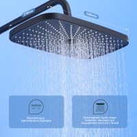 Душевая система Splenka для ванны и душа S40.24.06 Черный