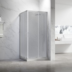 Душевой угол Veconi Rovigo RV-033, 800х1000х1950 хром, стекло прозрачное